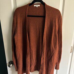 Rust Madewell Cardigan